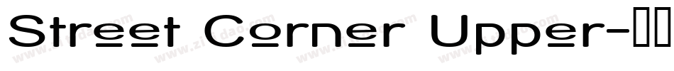 Street Corner Upper字体转换